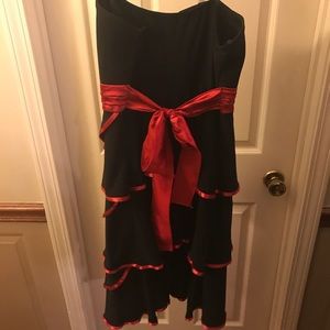 Spaghetti strap special occasion dress